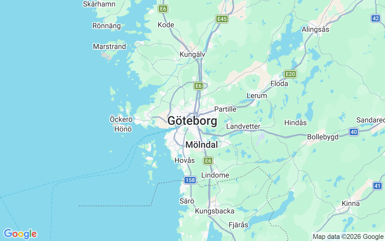 Plats för Motorbåt: Nya Varvet, Göteborg
