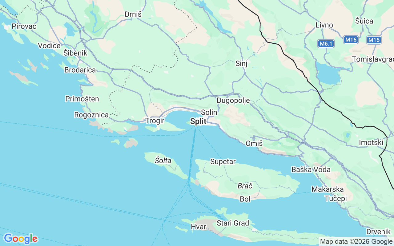 Emplacement du Voilier: Split, Croatie
