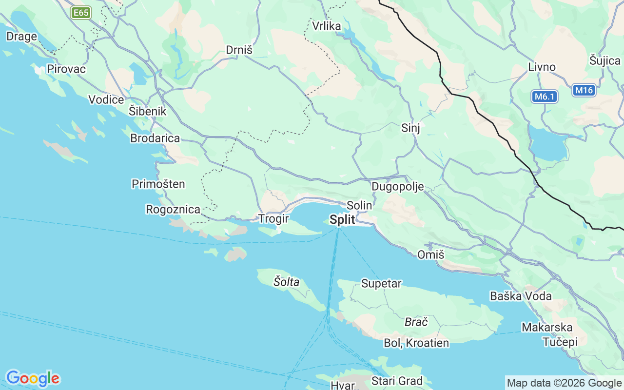 Plats för Jetski: Marina Kastela, Grad Kaštela