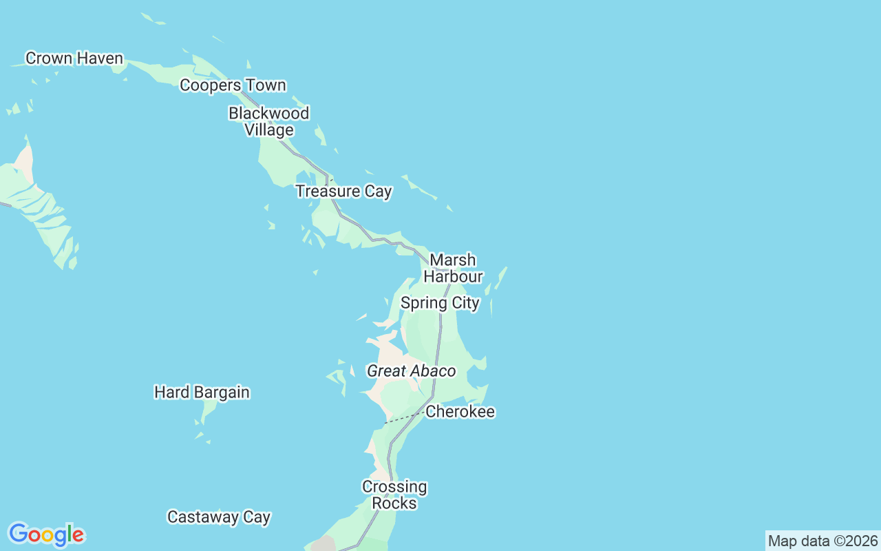 Liegeplatz Segelboot: Marsh Harbour, Bahamas