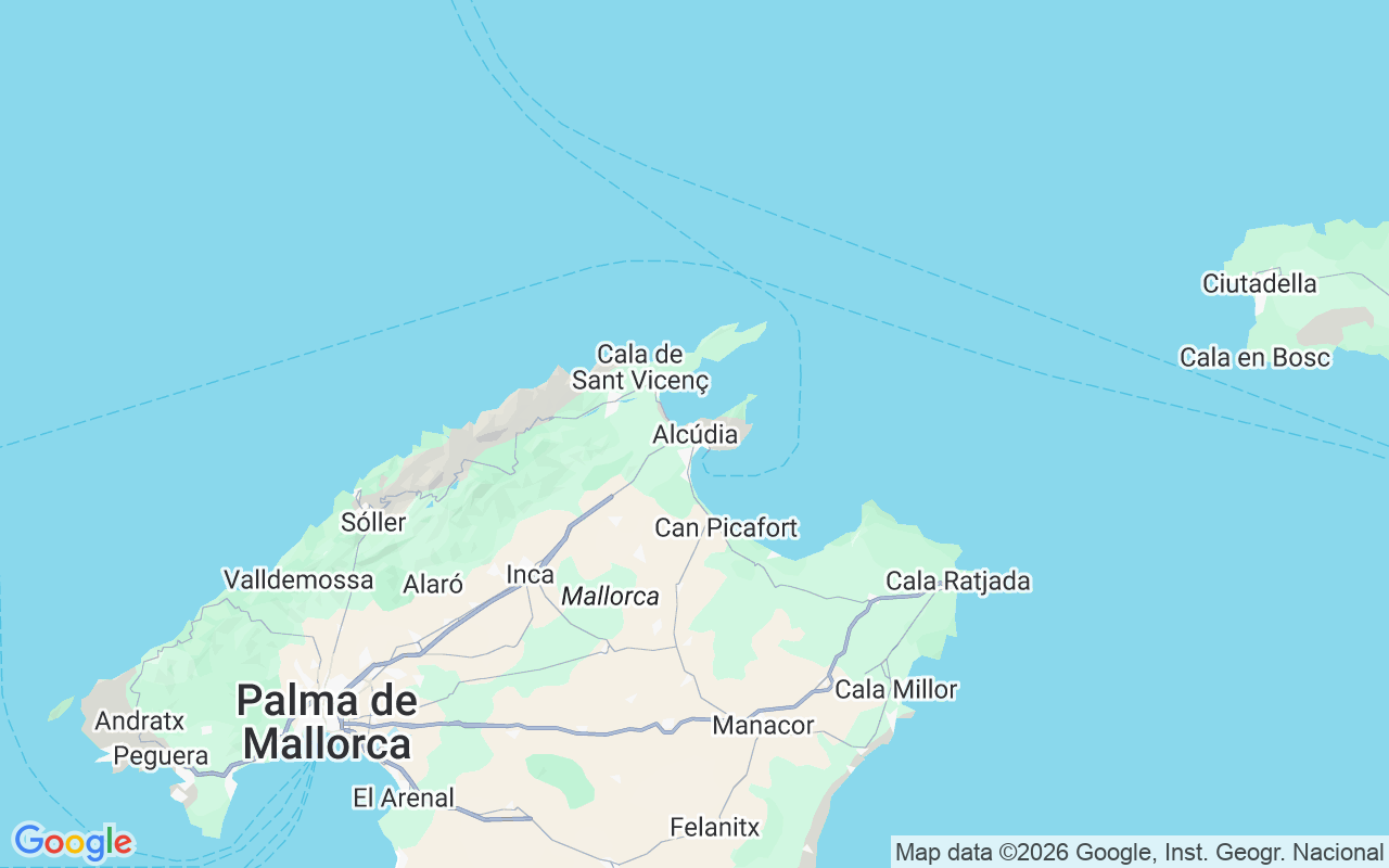 De locatie van Motorboot: Alcudiamar, 07400 Alcúdia