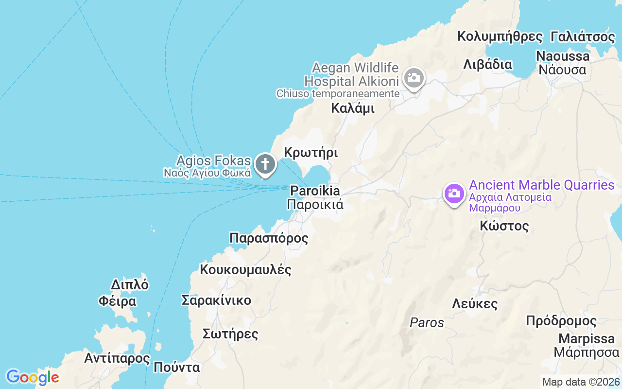 Luogo Barca a vela: Port Paroikia, Paroikia 844 00