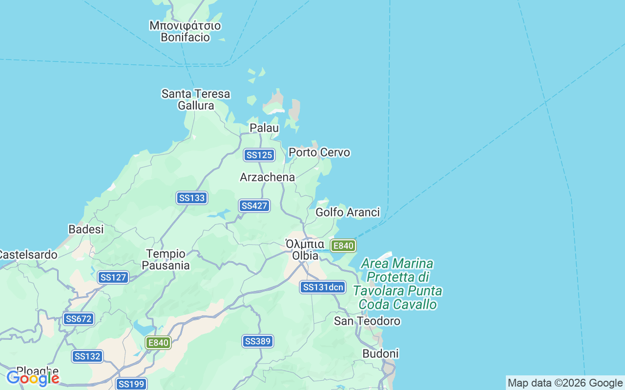 Τοποθεσία Ιστιοπλοϊκό σκάφος: Marina Di Portisco, Portisco