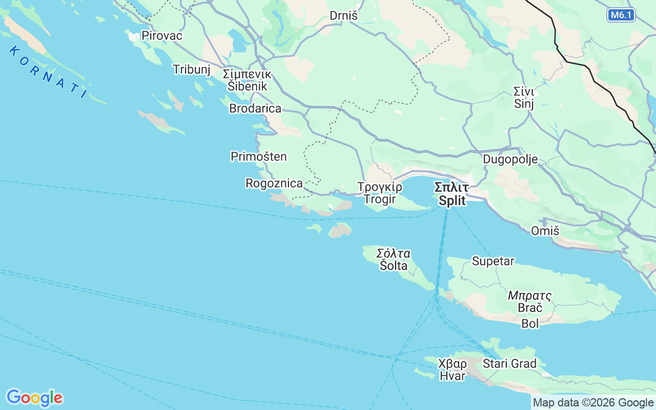 Τοποθεσία Ιστιοπλοϊκό σκάφος: Vinišće, Vinišće
