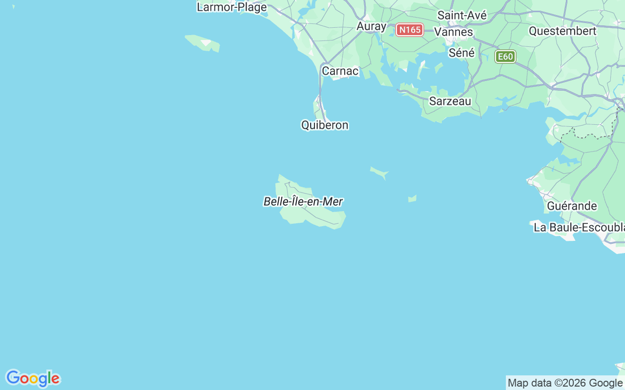 Emplacement du Semi-rigide: Le Palais, 56360 Le Palais