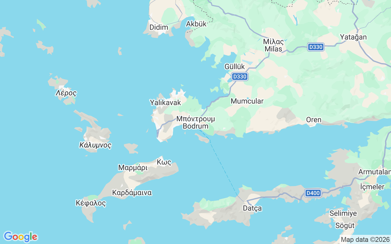 Τοποθεσία Γουλέτα: Μπόντρουμ, Τουρκία