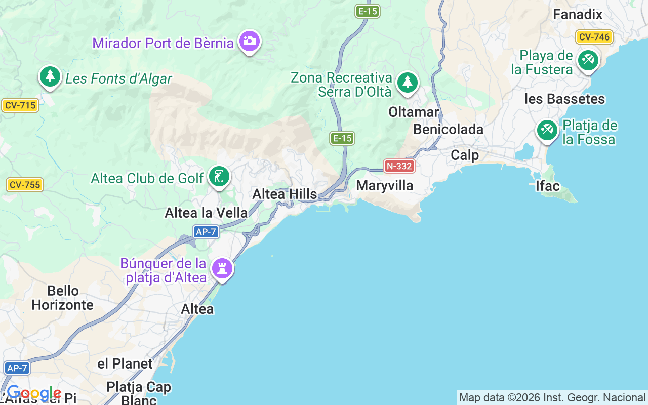 Liegeplatz Boot ohne Führerschein : Marina Greenwich - Campomanes, Altea