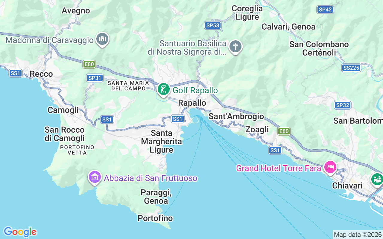 De locatie van RIB: Haven Van Rapallo, 16035 Rapallo
