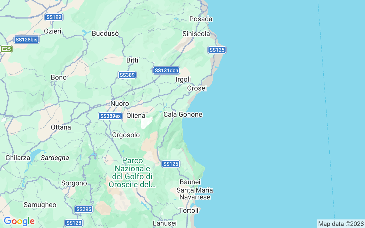 Plats för RIB-båt: Porto Di Cala Gonone, 08022 Cala Gonone