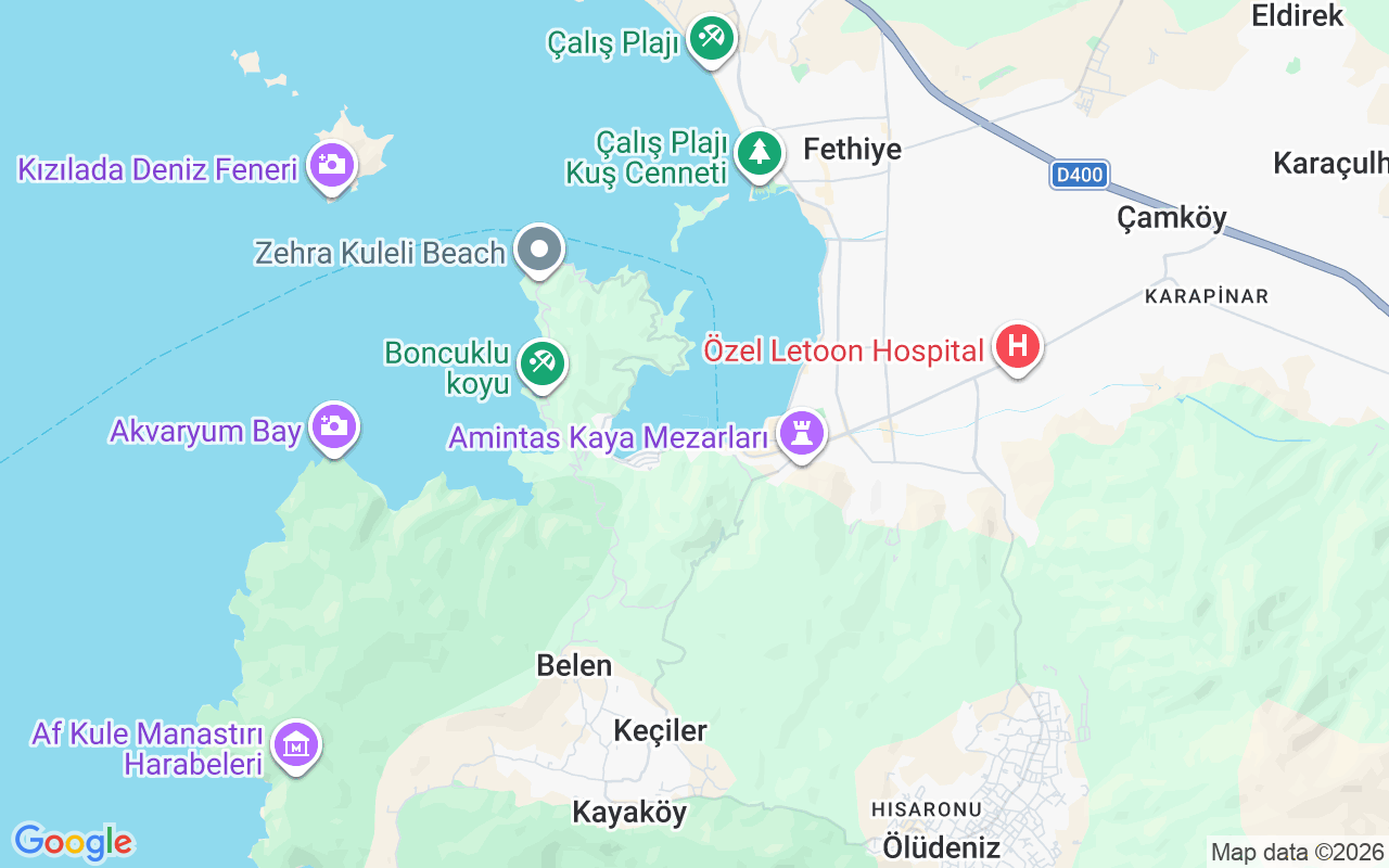 Ubicación Lancha: Puerto De Fethiye, Fethiye