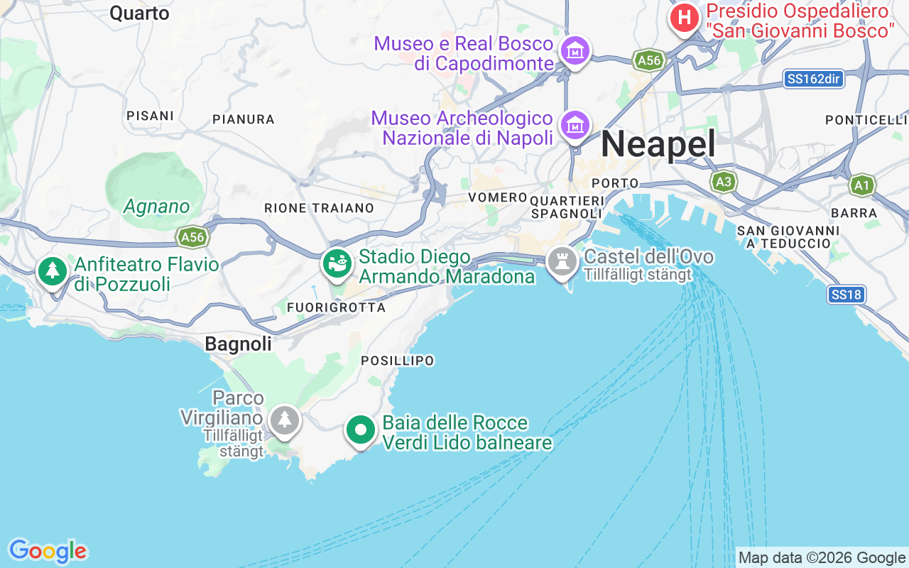 Plats för Segelbåt: 80035 Neapel, Italien