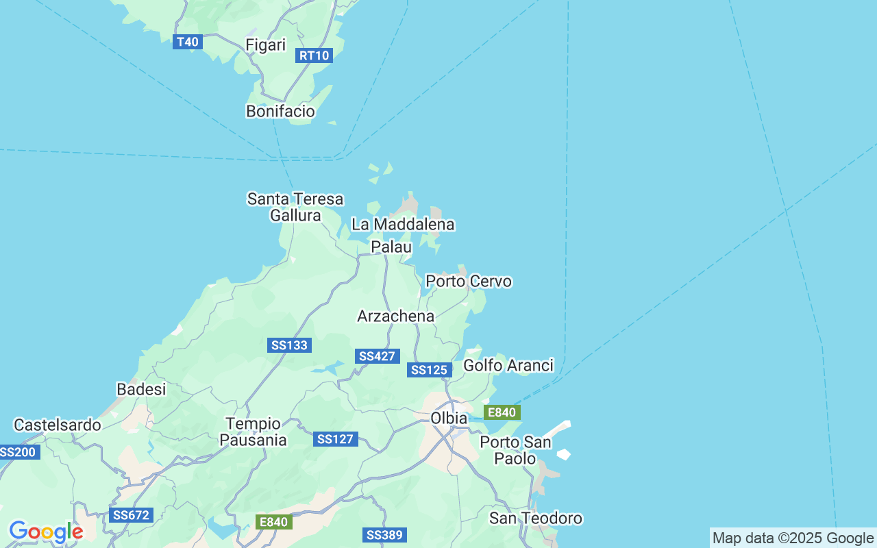 Ponton RIB w lokalizacji: Porto Sole, Baja Sardinia