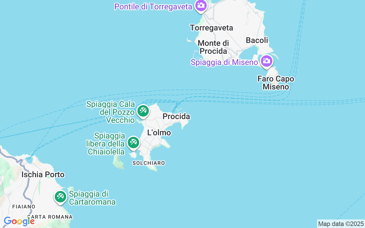 Plats för Motorbåt: Procida, Italien