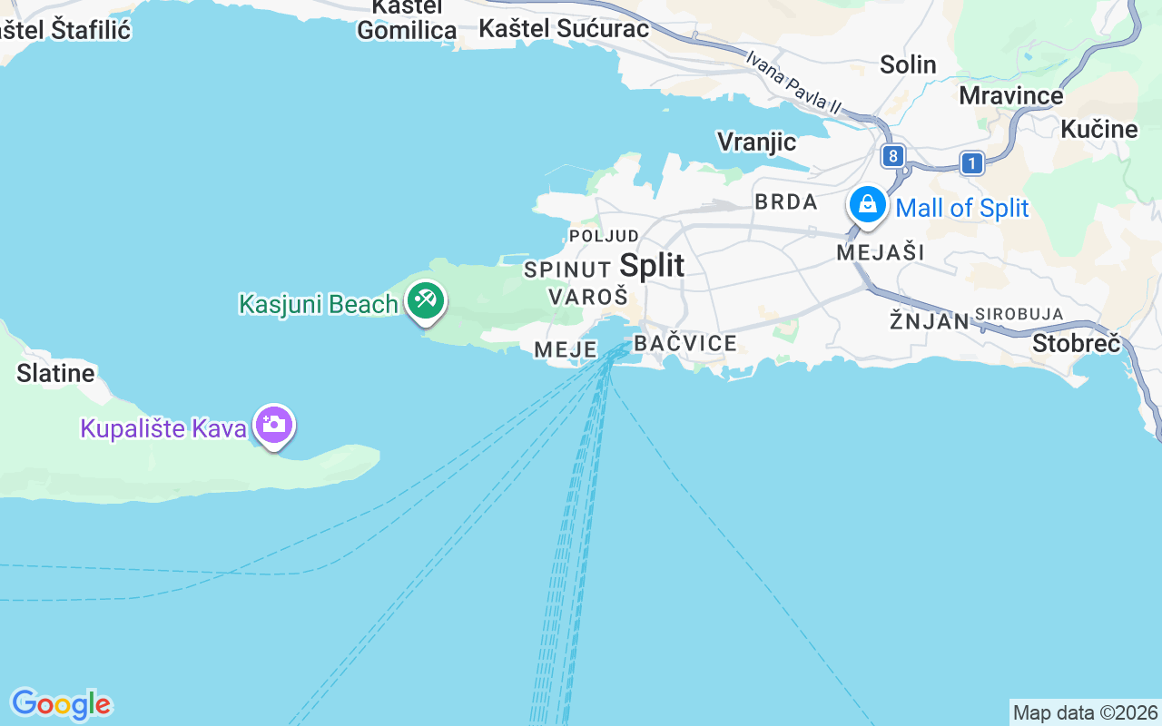 Location of the Sailboat: Aci Marina Split, Split