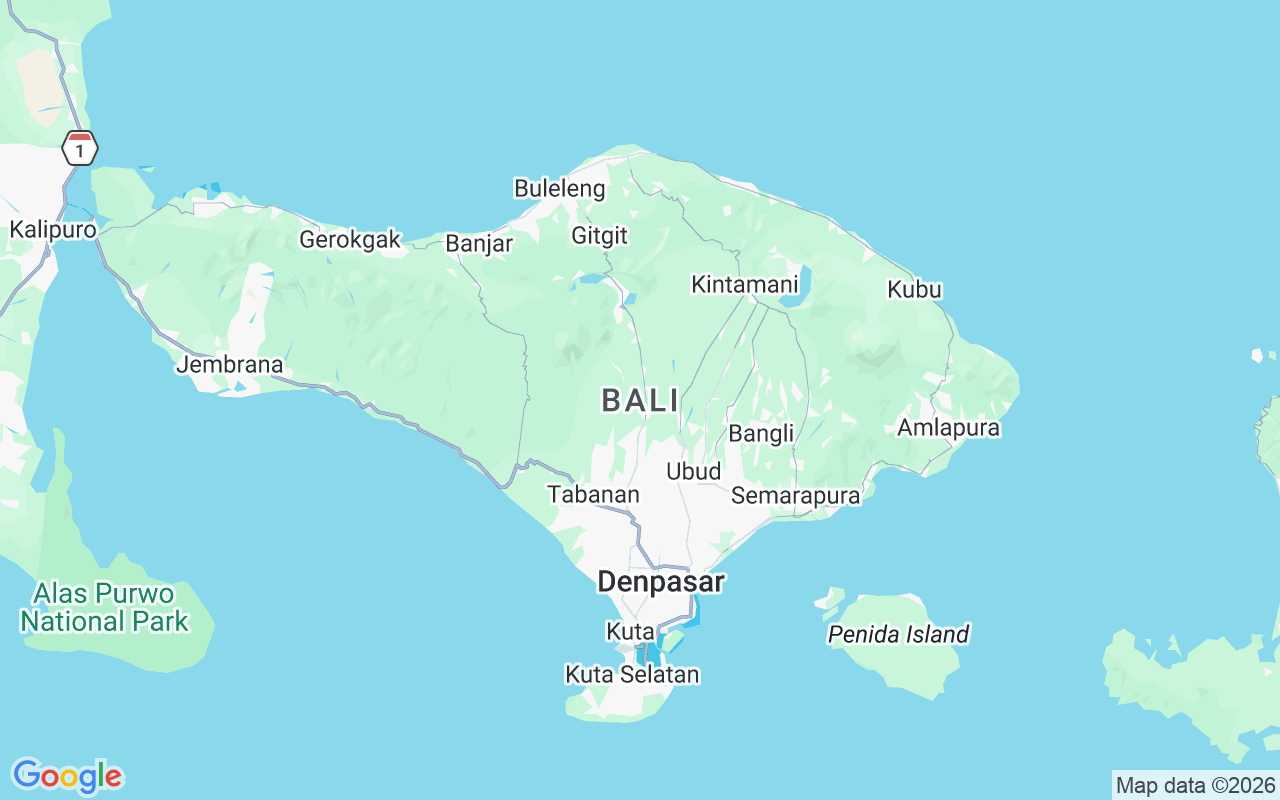 Location of the Motorboat: Serangan, Bali