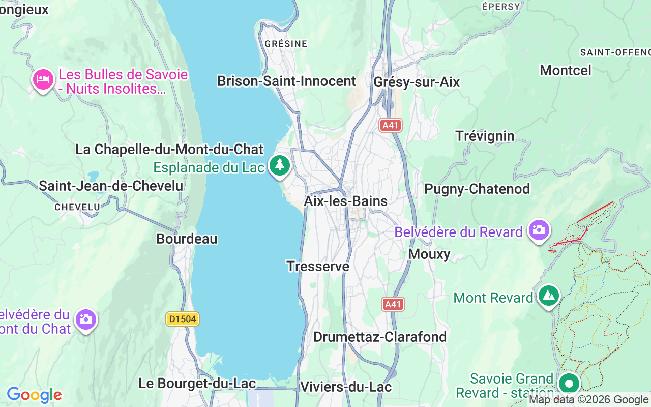 De locatie van Motorboot: Petit Port, Aix-Les-Bains