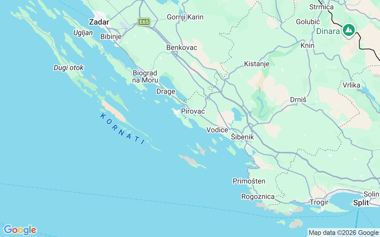 Location of the RIB: Tisno, Općina Tisno
