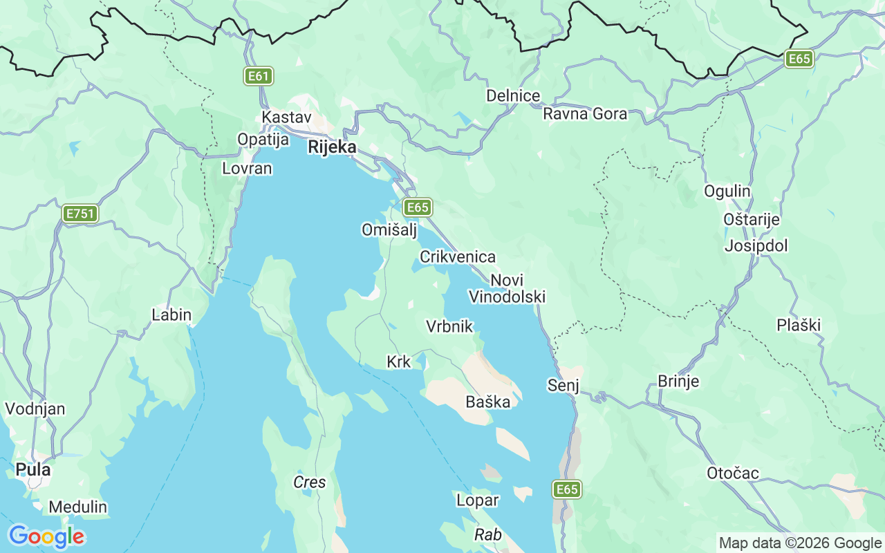 Location of the Motorboat: Njivice, 51515