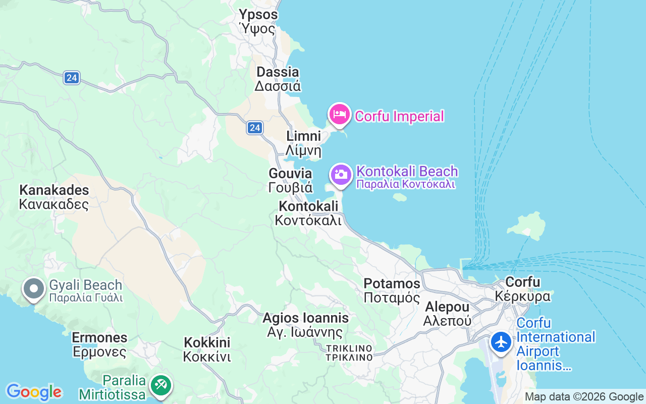 Location of the RIB: Gouvia Marina, Corfu