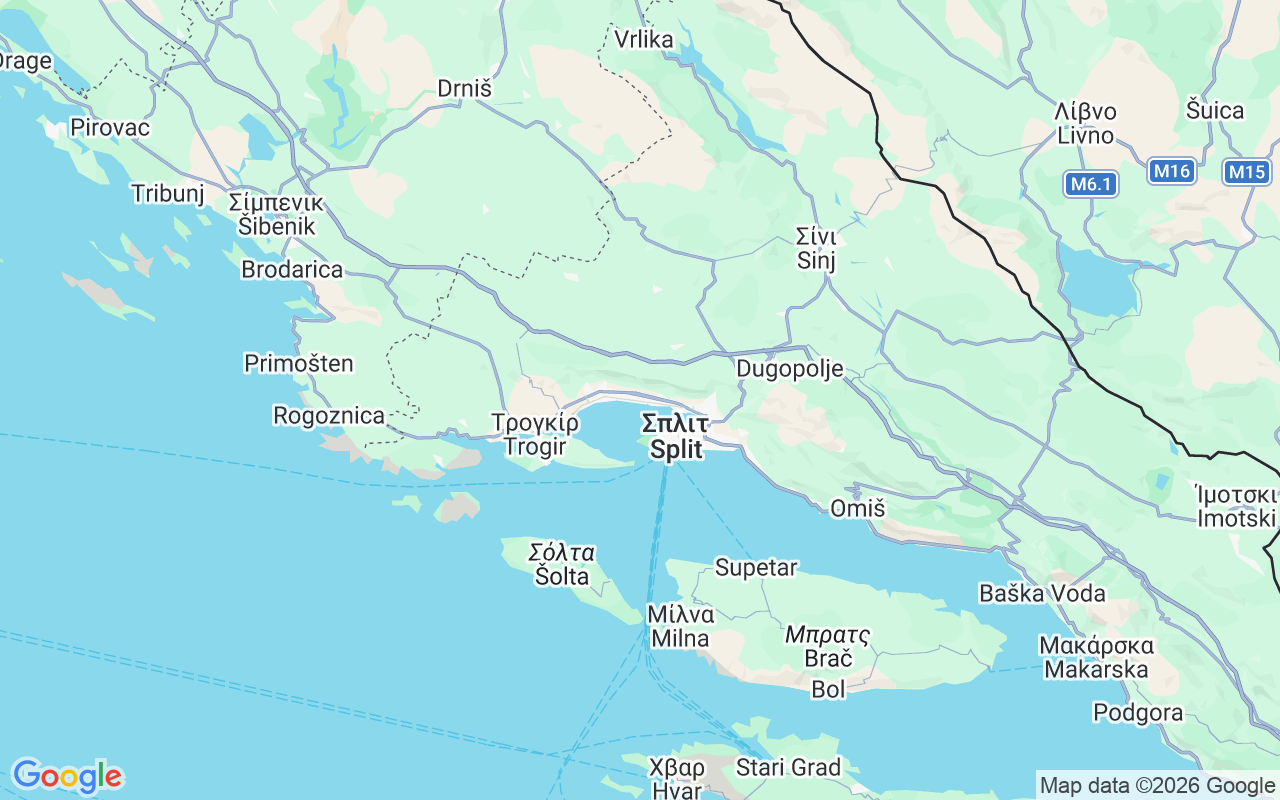 Τοποθεσία Ιστιοφόρο γιοτ: Port Kaštilac, Kaštel Gomilica