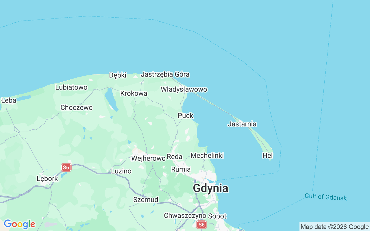 Location of the Sailboat: Puck, Puck
