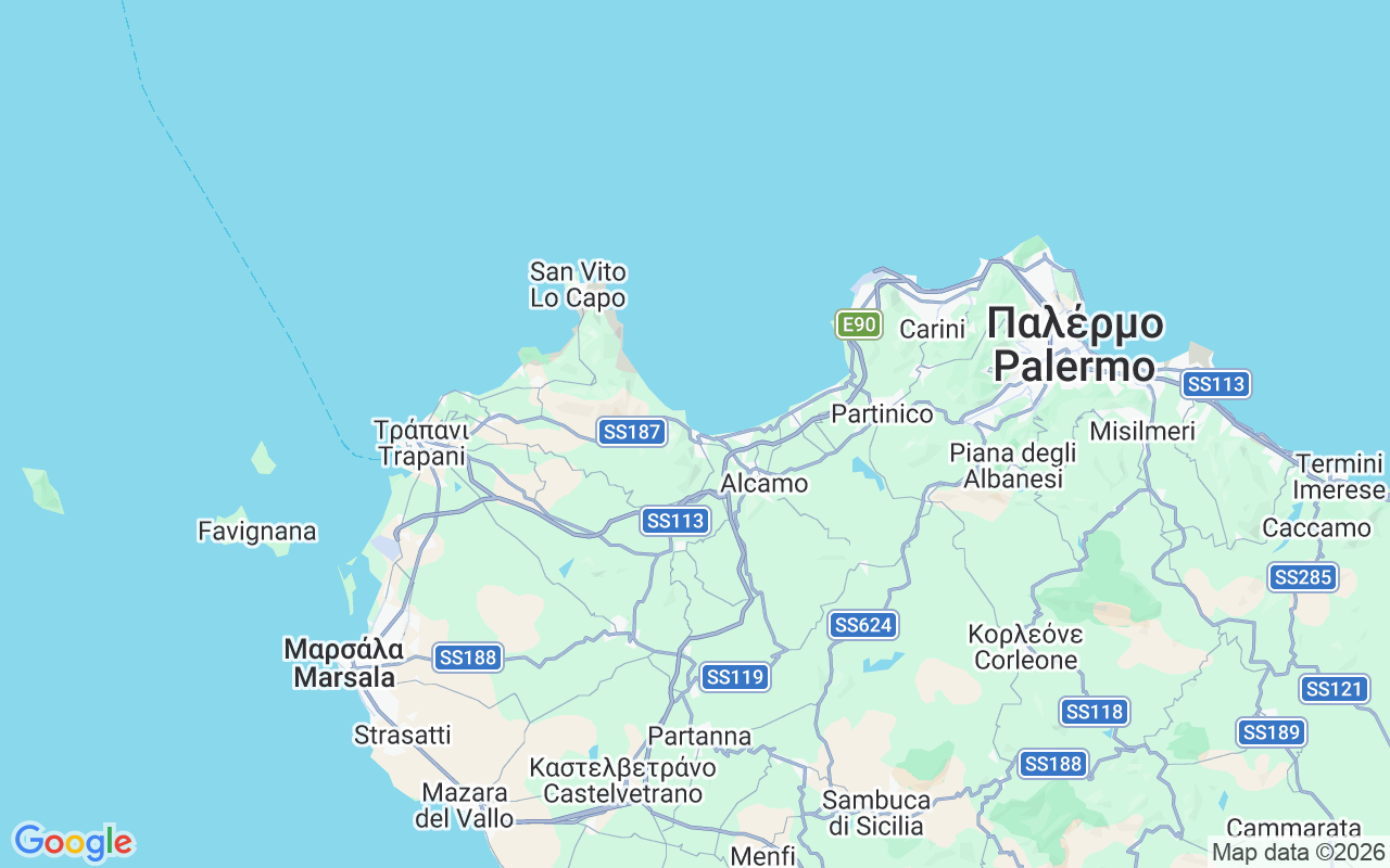 Τοποθεσία Μηχανοκίνητο σκάφος: Castellammare Del Golfo, 91014 Καστελαμάρε Ντελ Γκόλφο