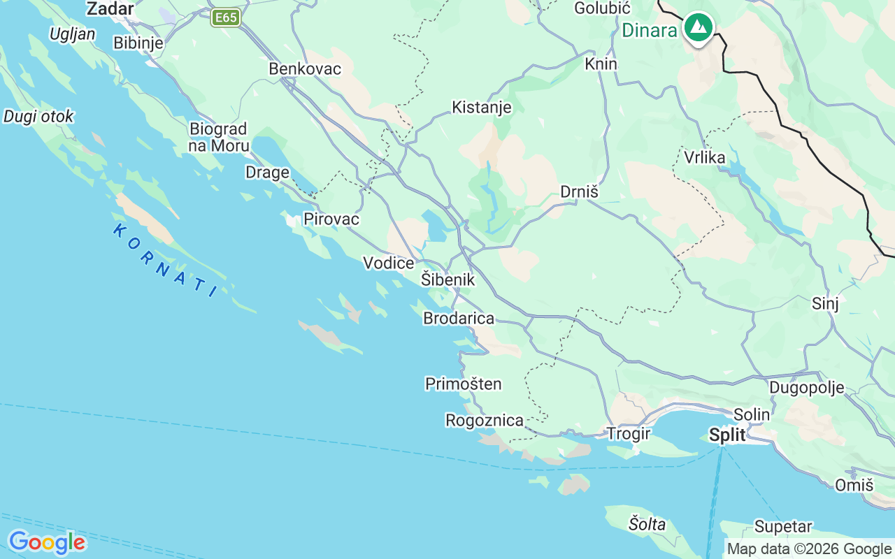 Location of the Sailboat: Šibenik, Croatia