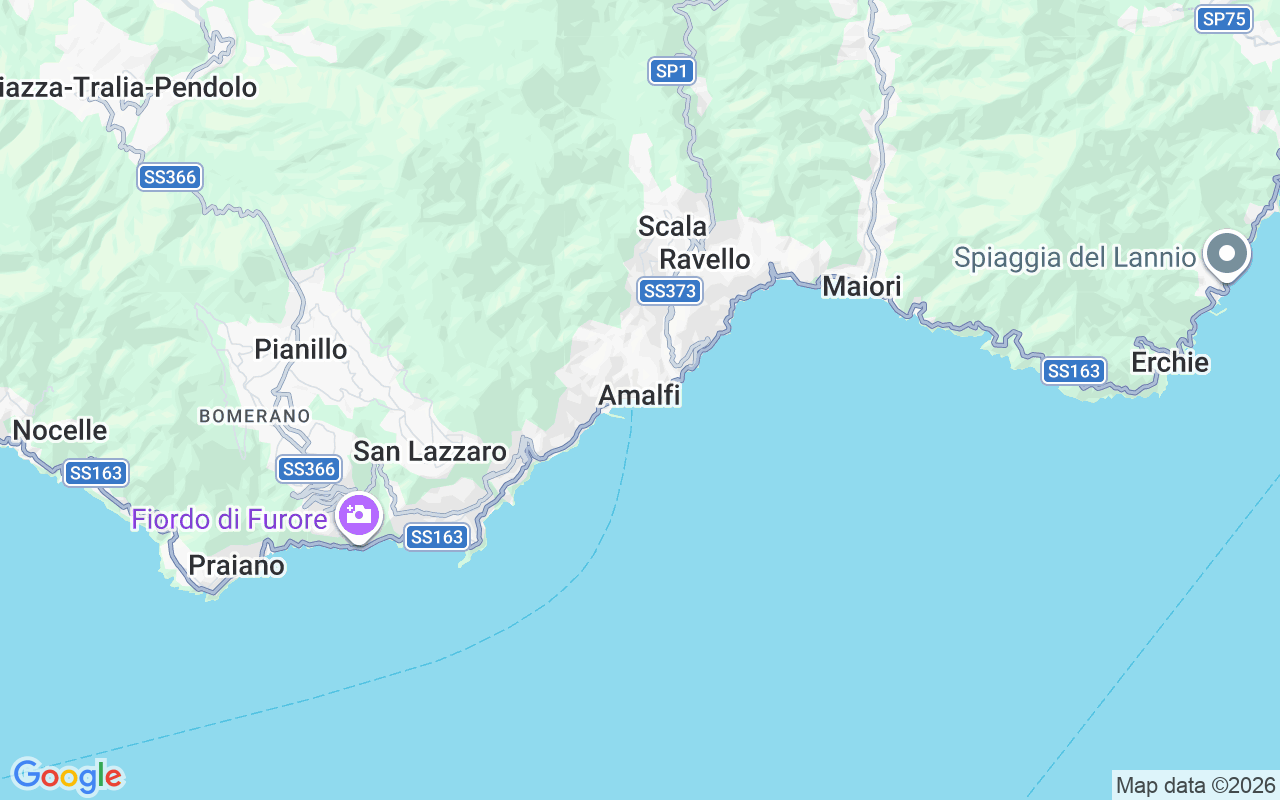 Ubicación Lancha: Puerto De Amalfi Dársena, Amalfi