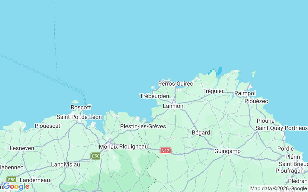 Ubicación Velero: Trebeurden, Trébeurden