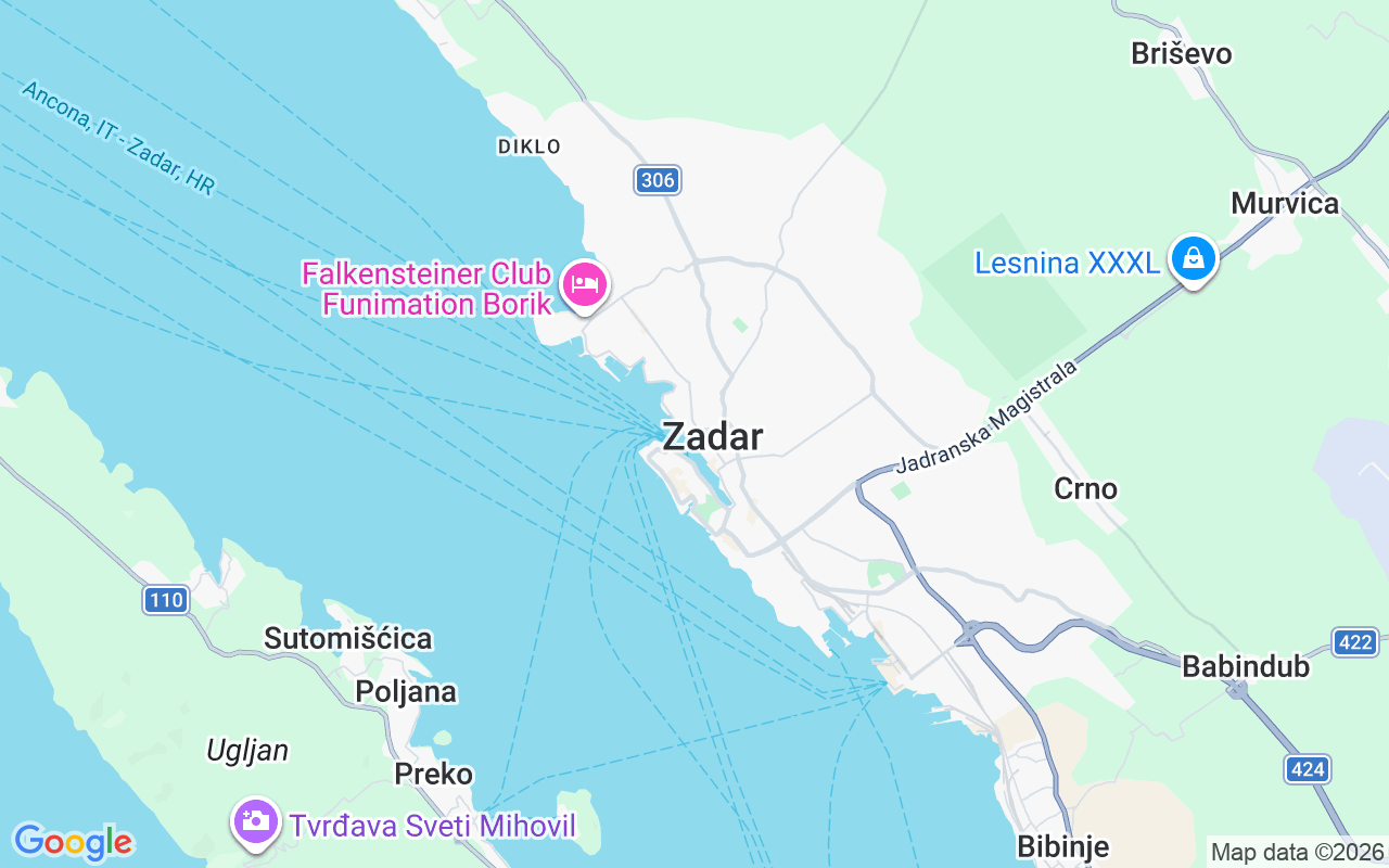 Katamaran w lokalizacji: Marina Zadar, Żupania Zadarska