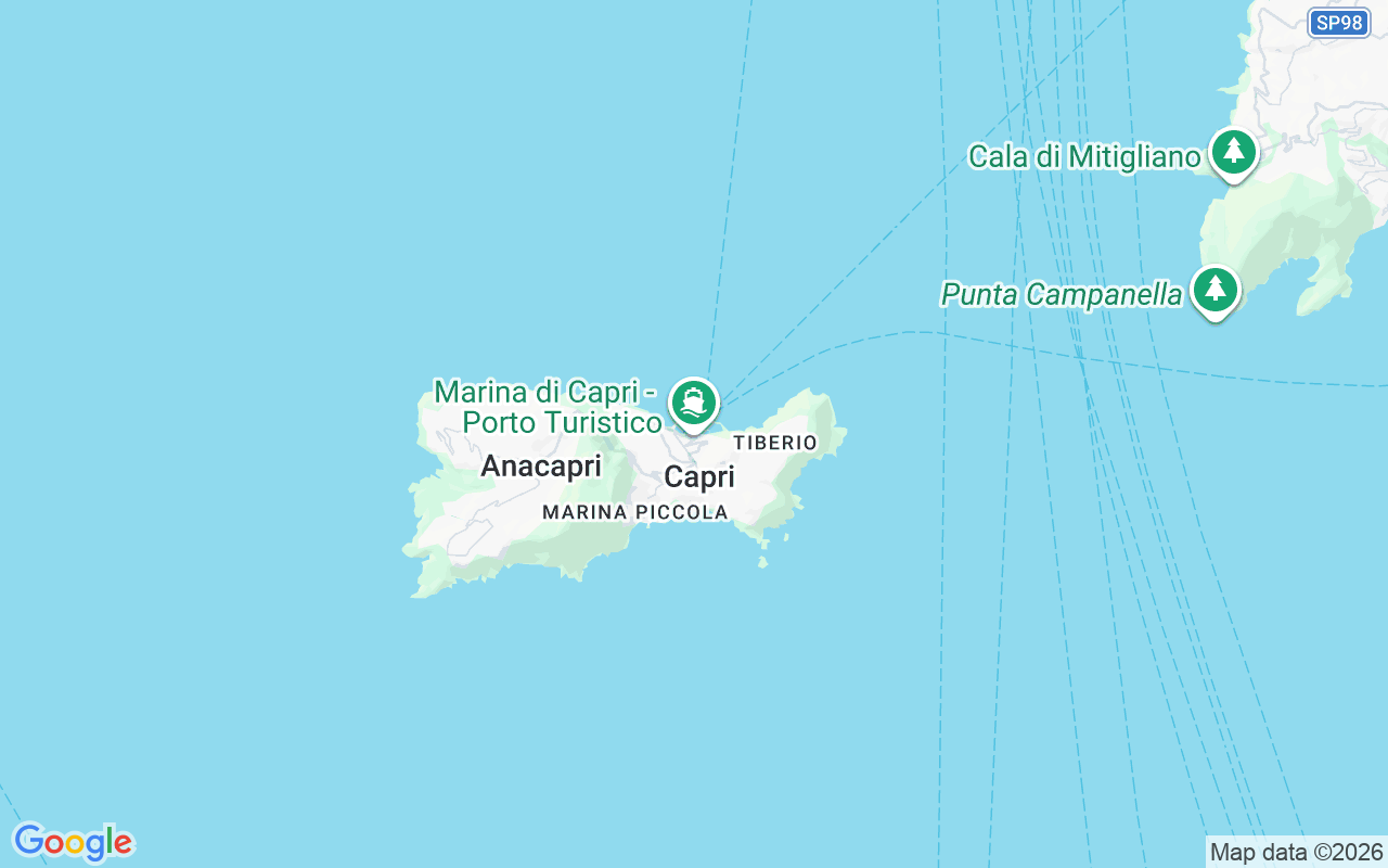 De locatie van RIB: Marina Di Capri, 80073 Capri