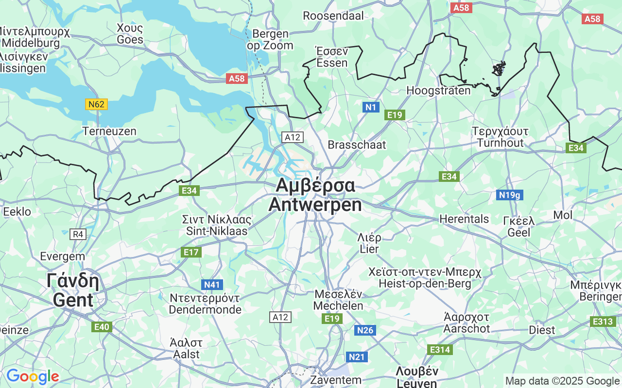 Τοποθεσία Ποταμόπλοιο: Αμβέρσα, Βέλγιο