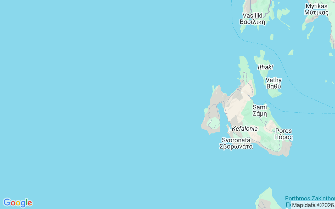 Location of the Sailboat: Agia Efimia, Kefalonia