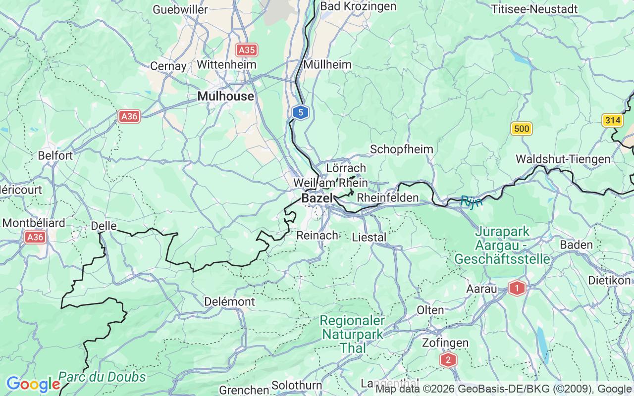 De locatie van Zeilboot: Grenzach-Whylen, Bazel
