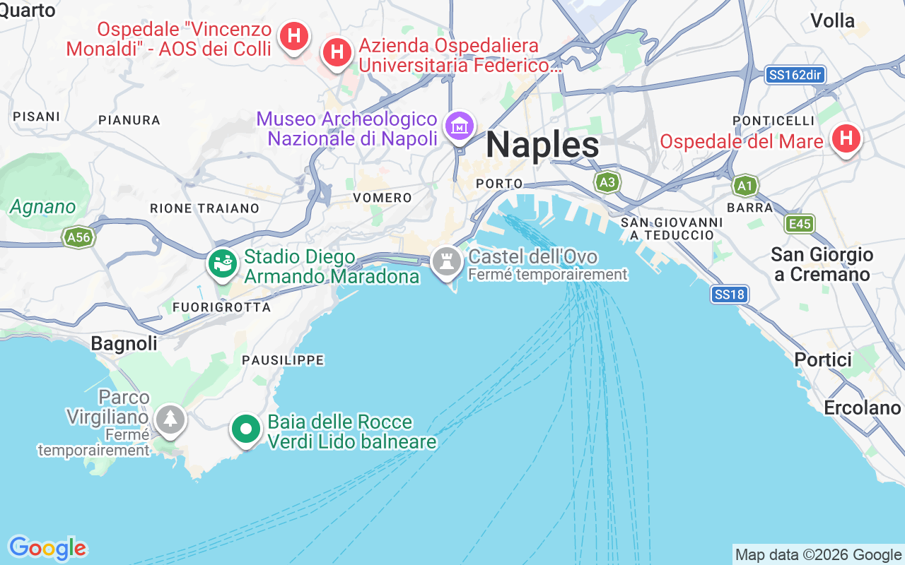Emplacement du Semi-rigide: Naples, Italie