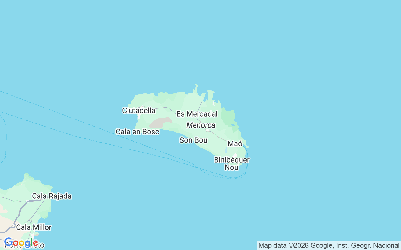 Ubicación Neumática: Mahón, Menorca