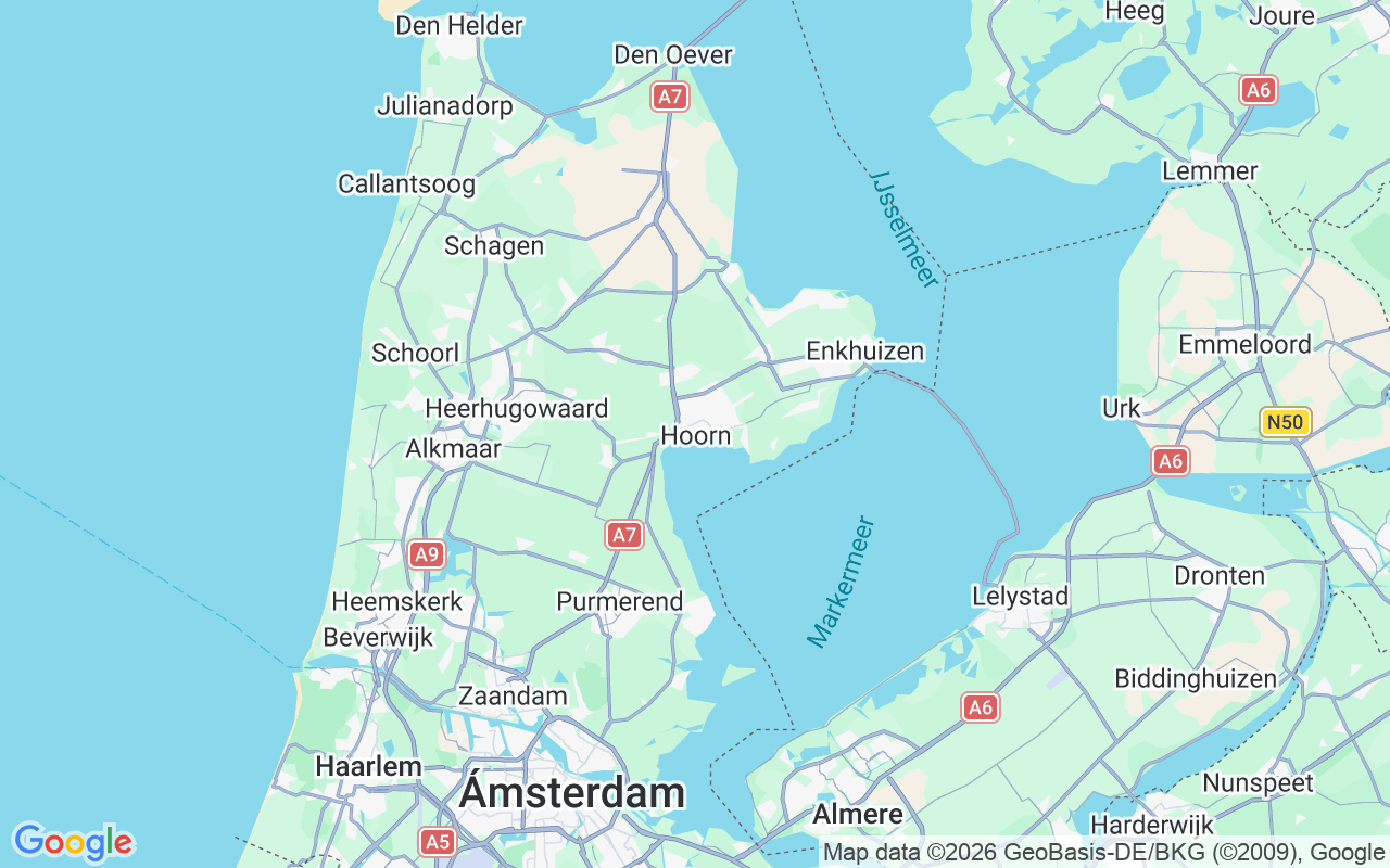 Ubicación Lancha: Oostereiland, Hoorn