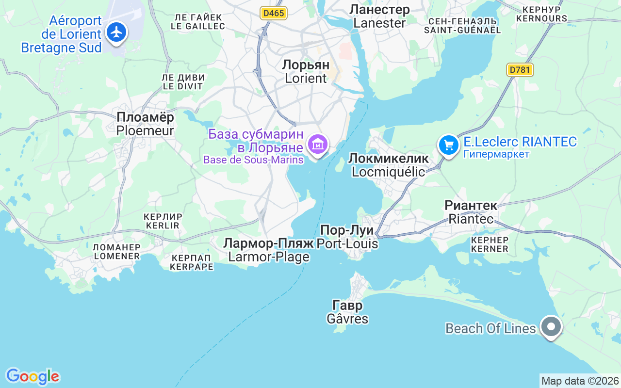Местоположение RIB (надувная моторная лодка): Port De Kernevel, 56100 Лорьян