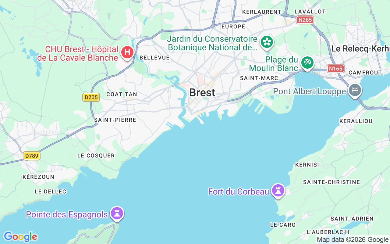 Emplacement du Voilier: Marina Du Château, Brest