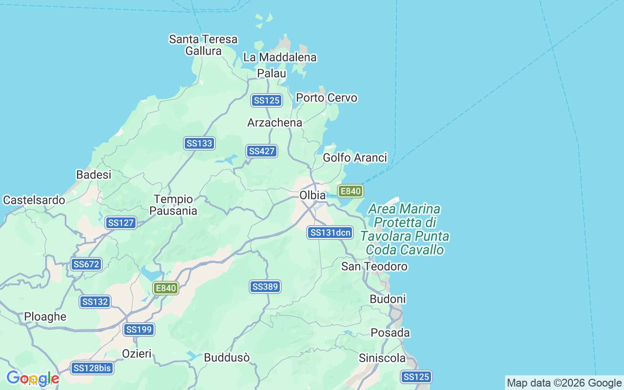 De locatie van Zeiljacht: Palau, Sardinien, Olbia