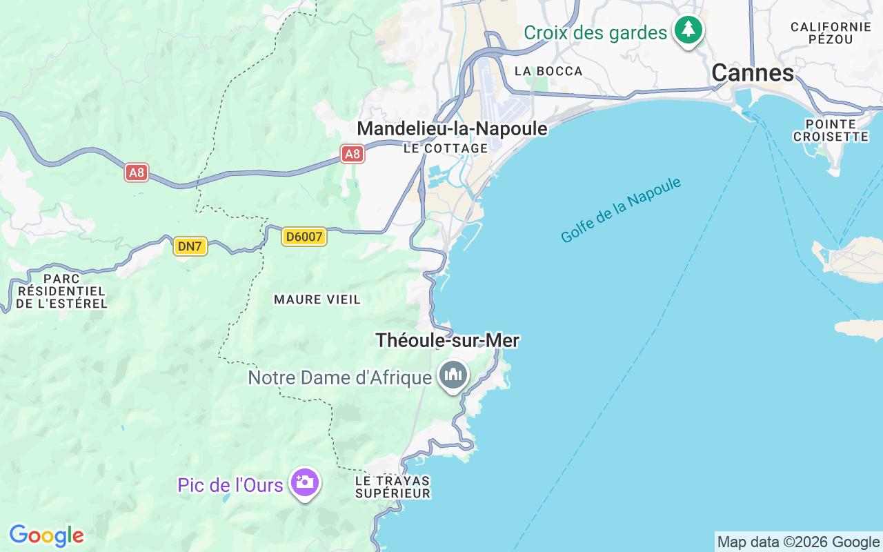 Plats för Motorbåt: 06210 Mandelieu-La-Napoule, Frankrike