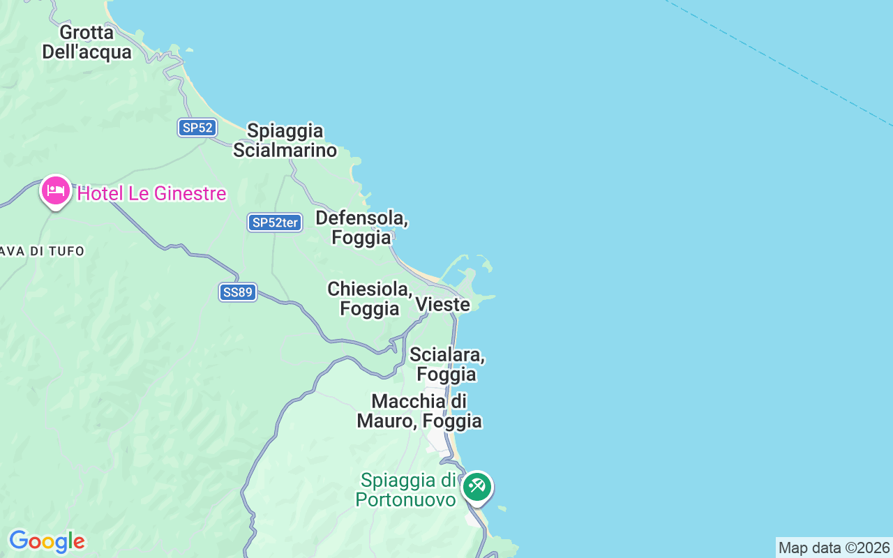 De locatie van Zeilboot: Vieste, 71019 Vieste