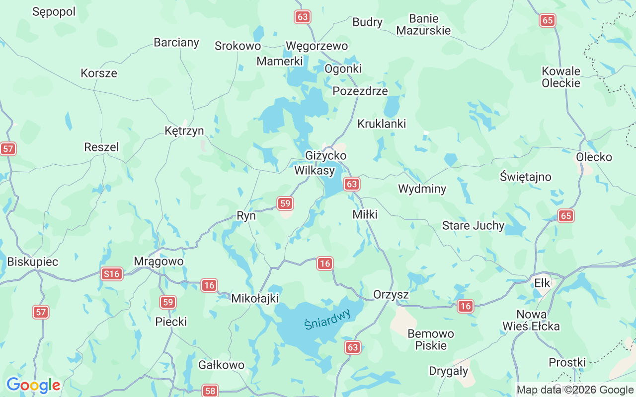 Localização do(a) Veleiro: Port Zielona Zatoka (11-500 Bogaczewo, Bogaczewo 21), Bogaczewo