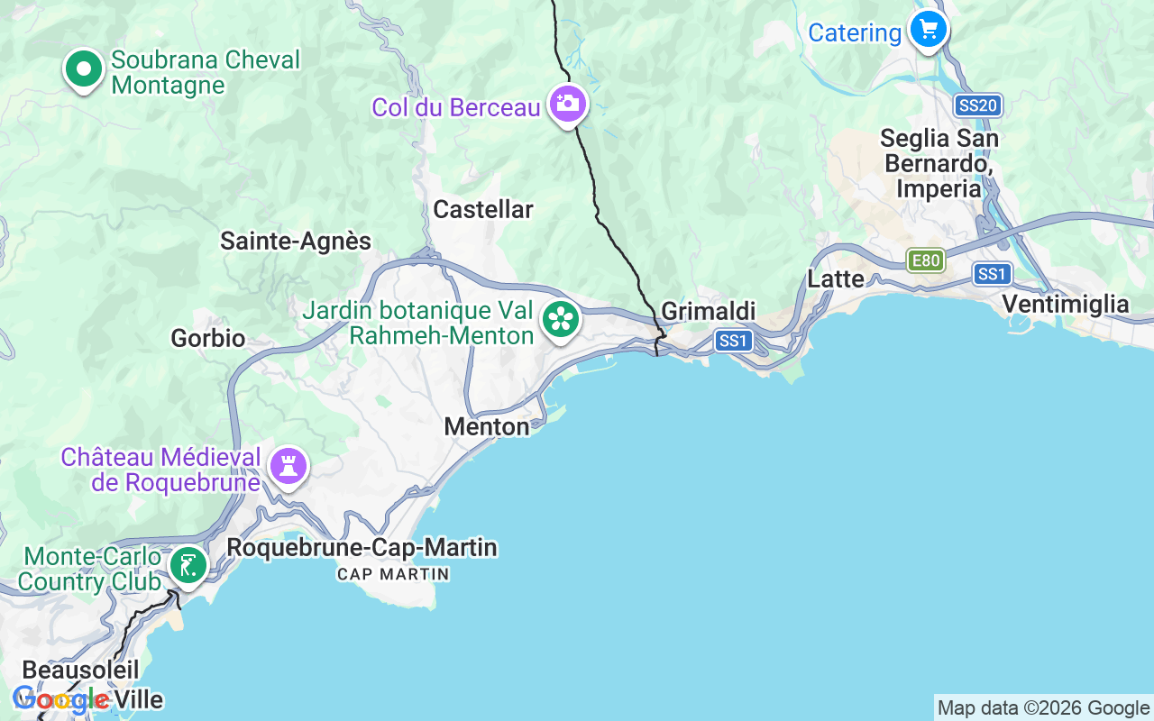 De locatie van Zeilboot: Port Garavan, 06500 Menton