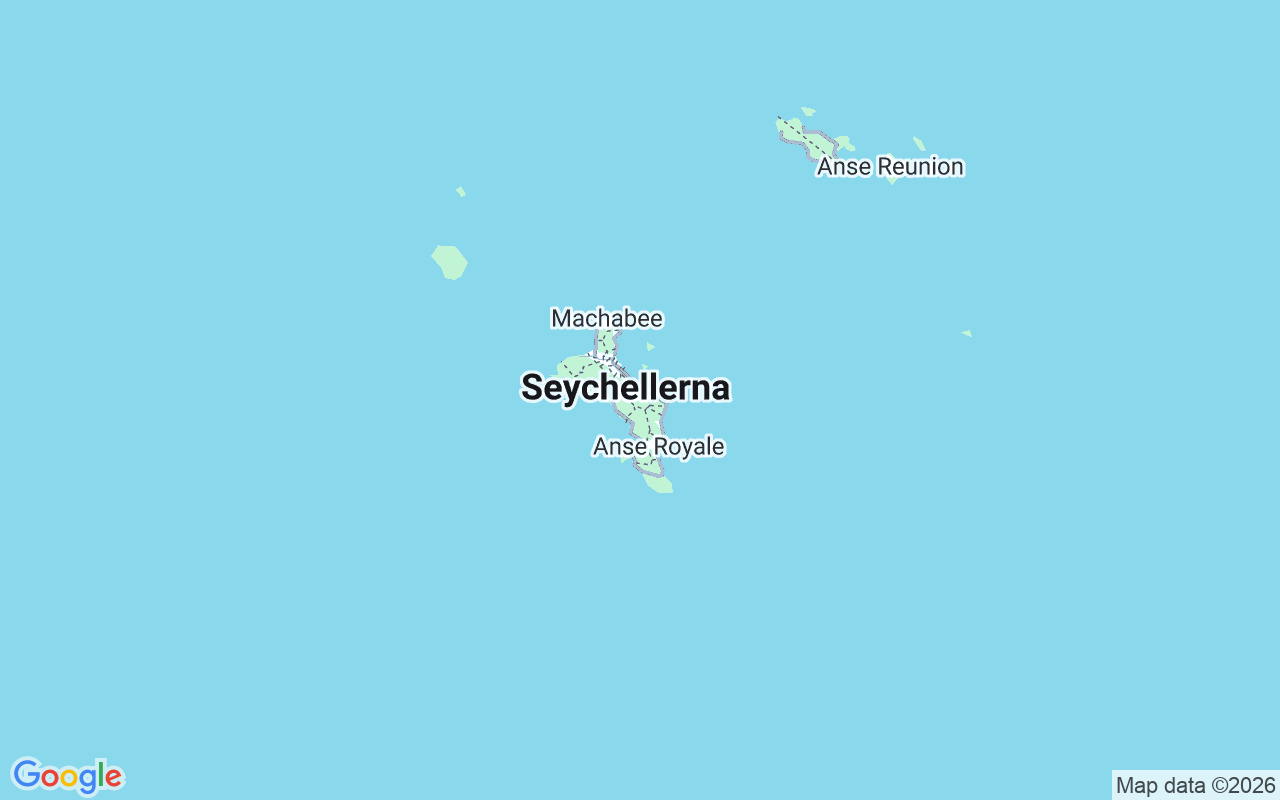 Plats för Katamaran: Eden, Seychellerna