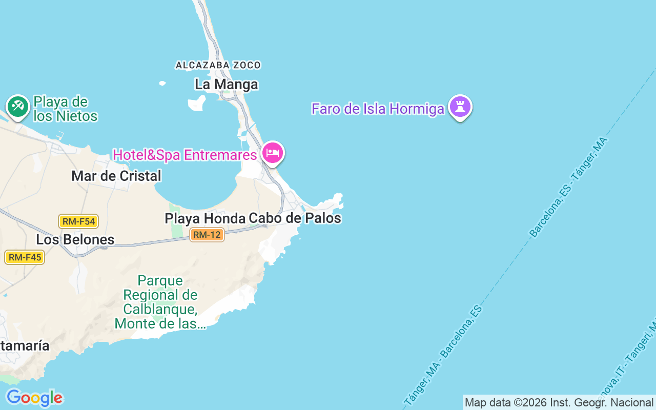 Plats för Guletbåt: Cape Palos, Spanien