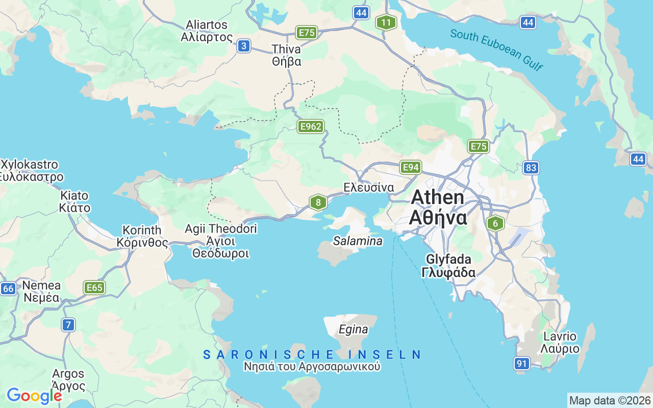 Liegeplatz Segelboot: Nea Peramos 190 06, Griechenland