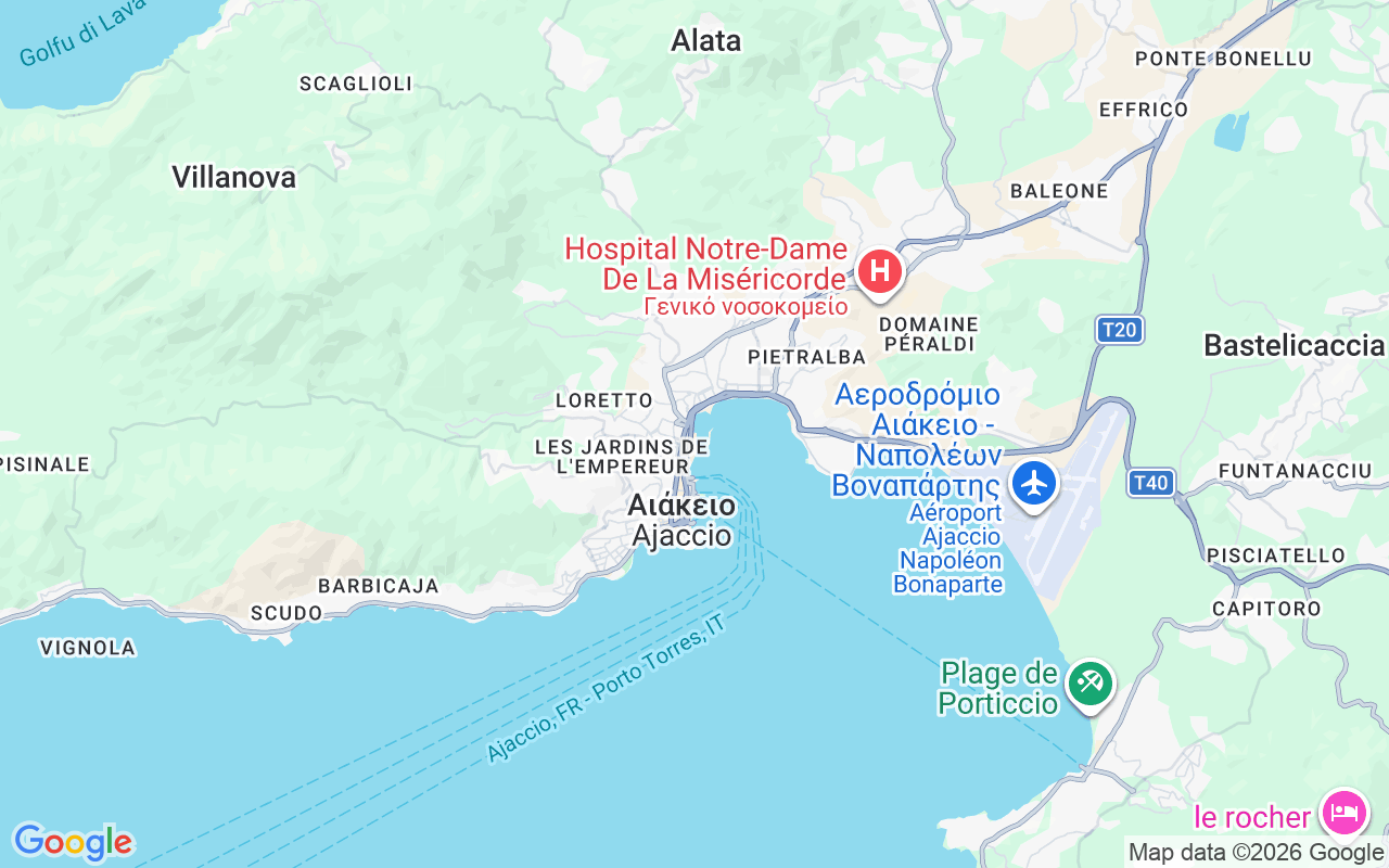 Τοποθεσία Φουσκωτό: Port Charles Ornano, Αιάκειο
