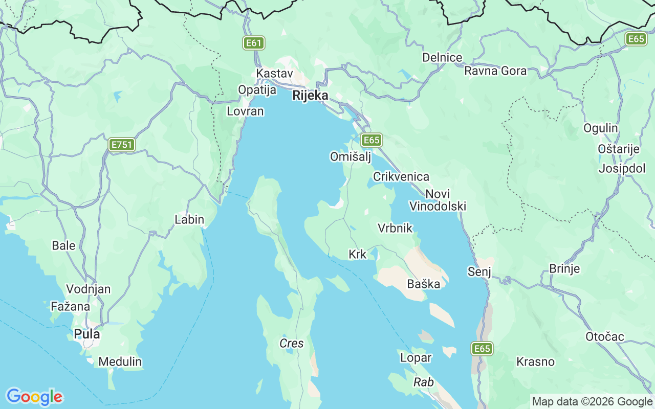 De locatie van Motorboot: Malinska, Malinska-Dubašnica