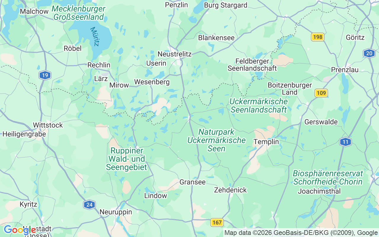 Location of the Houseboats: Himmelpfort Pian, 16798 Fürstenberg/Havel